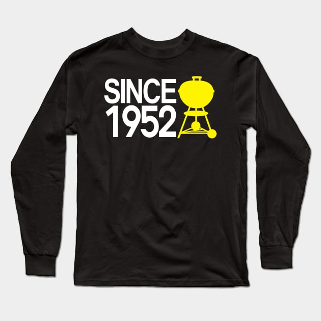 Grill Giants Since 1952 Yellow Long Sleeve T-Shirt by Grill Giants